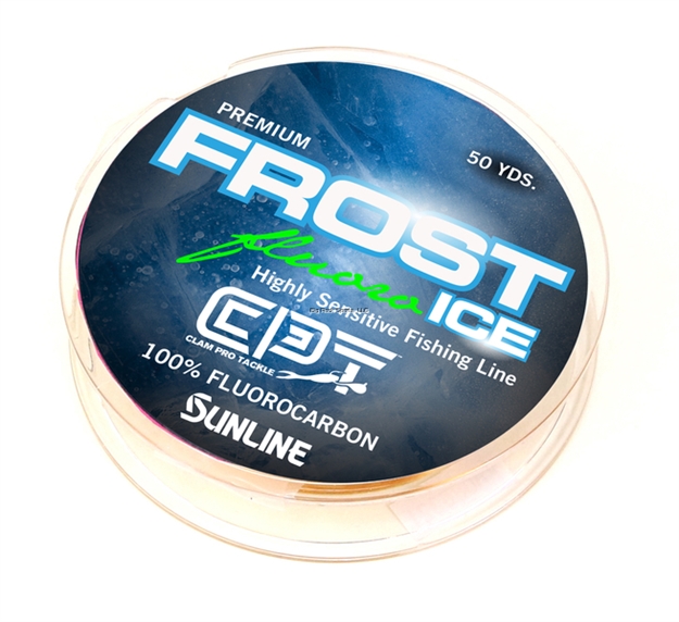 Picture of Clam Cpt Frost Fluorocarbon - 5Lb - Metered (Pink/Clr) - 50 Yard