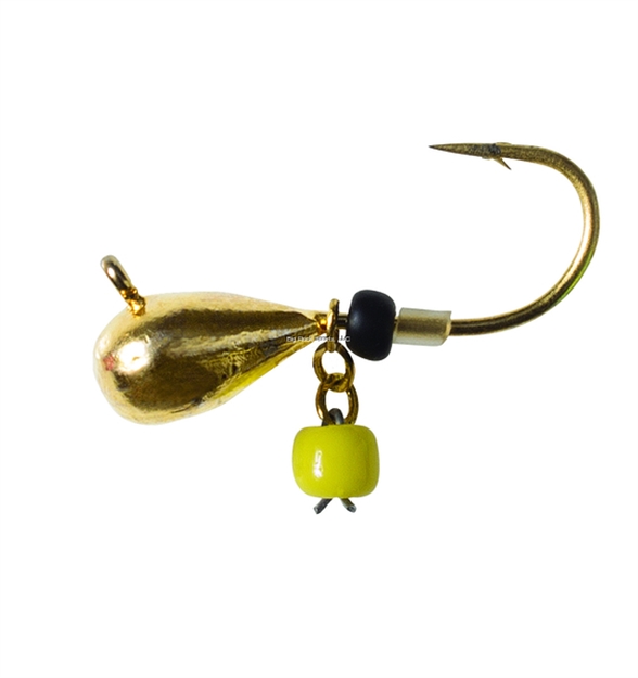 Picture of Clam Dingle Drop Xl, Size 10, 1/32Oz, Gold
