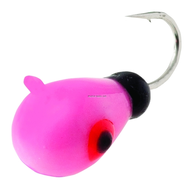 Picture of Clam Drop Jig, Size 12, 1/16Oz, Glow Red