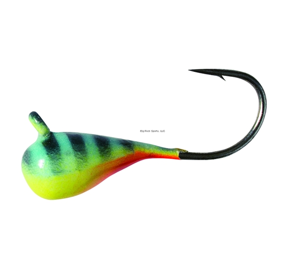 Picture of Clam Drop Jig Xl, Size 10, 1/32Oz, Chartreuse/Blue Glow Bar