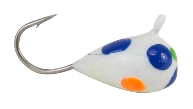 Picture of Clam Drop Jig Xl, Size 10, 1/32Oz, White Glow Wonderbread