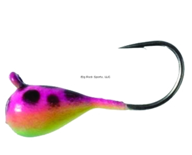 Picture of Clam Drop Jig Xl, Size 8, 1/16Oz, Chartreuse/Pink Glow Spot