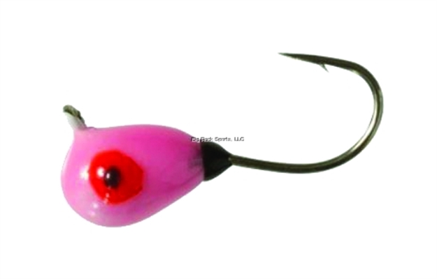 Picture of Clam Drop Jig Xl, Size 8, 1/16Oz, Glow Red