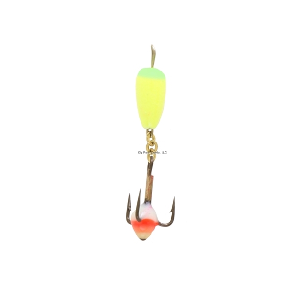 Picture of Clam Dropper Spoon, Size 16, 1/32Oz, Chartreuse/Green Glow