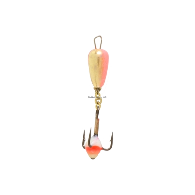 Picture of Clam Dropper Spoon, Size 16, 1/32Oz, Gold/Glow Red