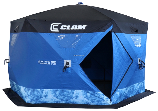 Picture of Clam Escape Ice Thermal Flr - 6-Sided Shelter (5-7 Anglers)