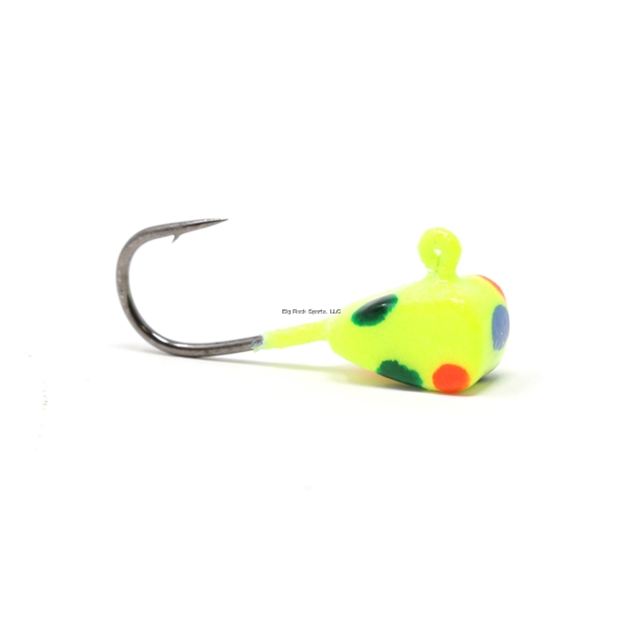Picture of Clam Genz Drop-Kick, Size 10, 3/64Oz, Glow Chart Wonderbread