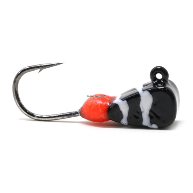 Picture of Clam Genz Drop-Kick, Size 8, 1/32Oz, Black/White Swirl
