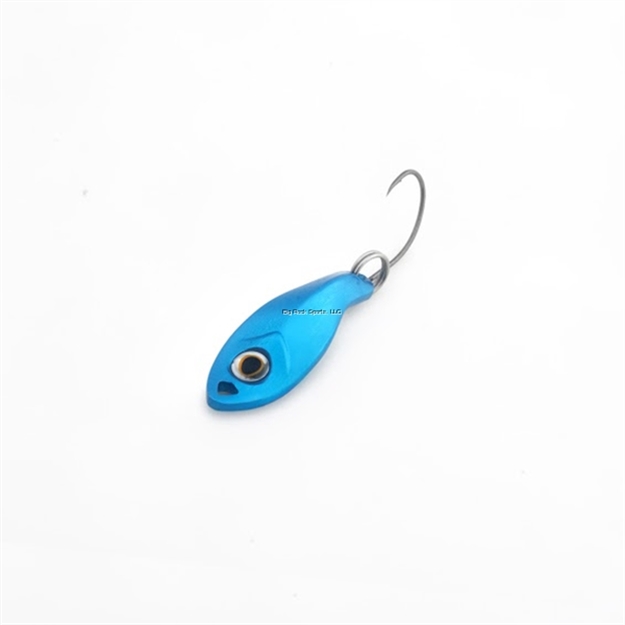Picture of Clam Guppy Flutter Spoon, Size 8, 1/50Oz, Blue