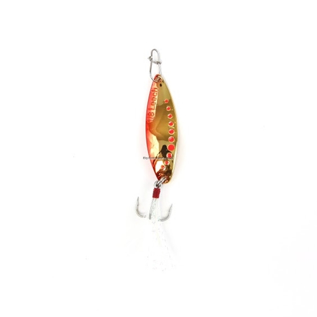 Picture of Clam Leech Flutter Spoon, 1/4Oz, Size 8, Red Gold