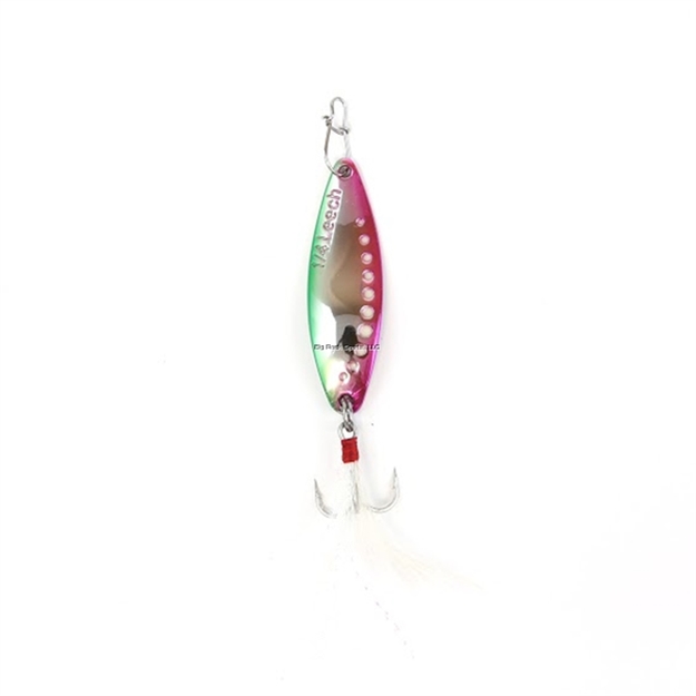 Picture of Clam Leech Flutter Spoon, 1/4Oz, Size 8, Sour Grape