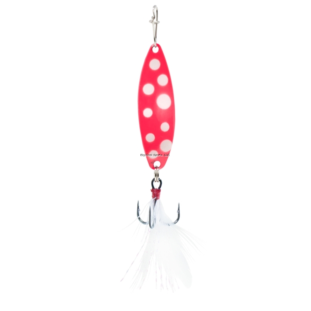 Picture of Clam Leech Flutter Spoon, 1/8Oz, Size 14, Glow Pink Wonderbread