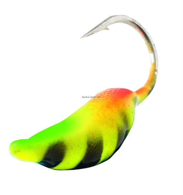 Picture of Clam Maggot Drop, Size 10, 1/32Oz, Firetiger Glow Bar