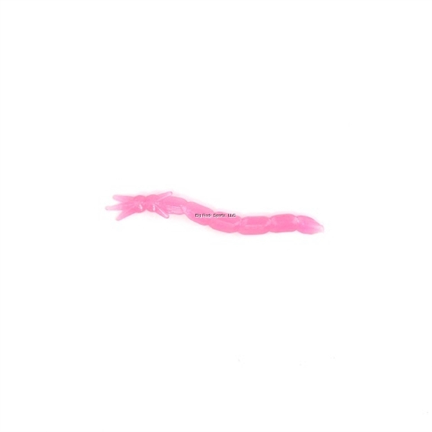 Picture of Clam Maki Bloodi Bloodworm, 1 1/4", Hot Pink Glow