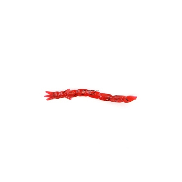Picture of Clam Maki Bloodi Bloodworm, 1 1/4", Red Blck Flake