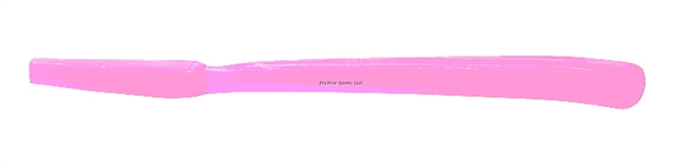 Picture of Clam Maki Spiiki Worm, 1 3/8" Pink Glow