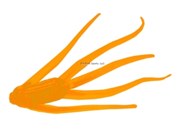 Picture of Clam Maki Water Spider, 1 1/4" Blaze Orange Glow