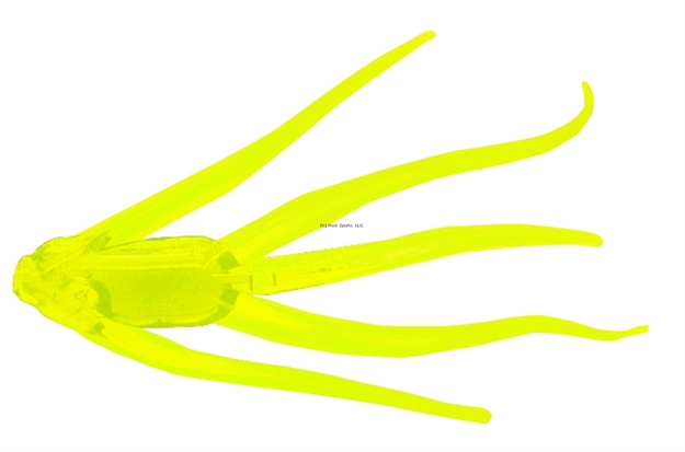 Picture of Clam Maki Water Spider, 1 1/4" Chartreuse Glow