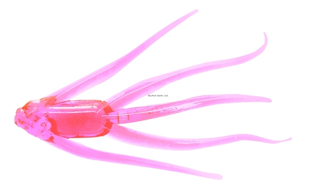 Picture of Clam Maki Water Spider, 1 1/4" Pink Glow
