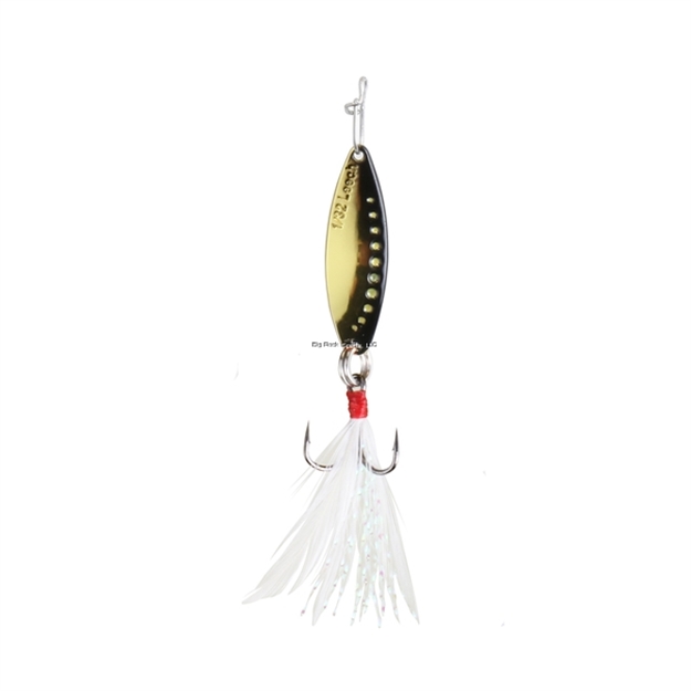 Picture of Clam Panfish Leech Flutter Spoon, 1/32Oz, Size 14, Golden Shiner