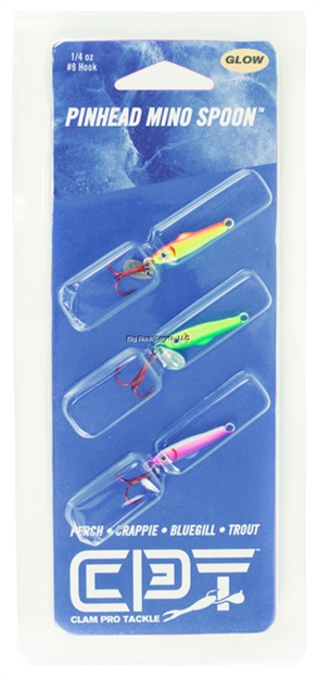 Picture of Clam Pinhead Jigging Mino Kit, 1/4Oz, Size 8