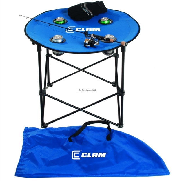 Picture of Clam Quick-Pack Table Round W/Carry Case