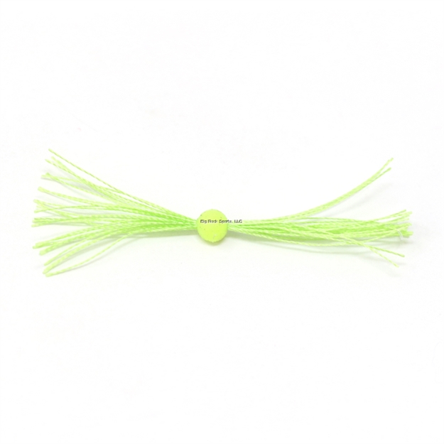 Picture of Clam Silkie Jig Trailer, 1 1/2", Chartreuse
