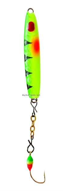 Picture of Clam Speed Spoon, 1/8 Oz, Size 8S, Glow Firetiger