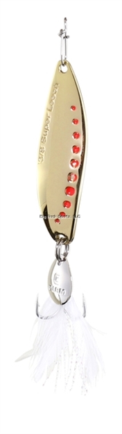 Picture of Clam Super Leech Flutter Spoon, Size 4, 1/2Oz Gold