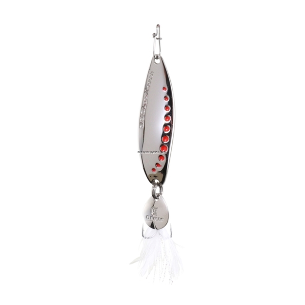 Picture of Clam Super Leech Flutter Spoon, Size 4, 1/2Oz Silver