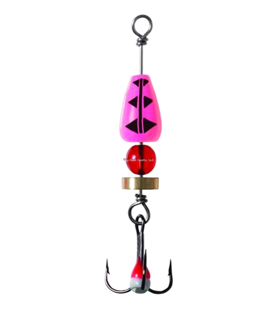 Picture of Clam Time Bomb Spoon, 1/4 Oz, Size 8, Glow Red Tiger