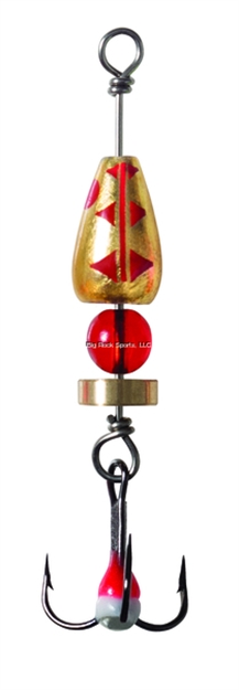 Picture of Clam Time Bomb Spoon, 1/8 Oz, Size 10, Gold Tiger