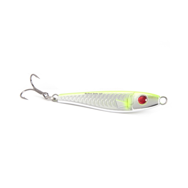 Picture of Clarkspoon Chrome Jig 1 Oz. - Chrome/Chartreuse