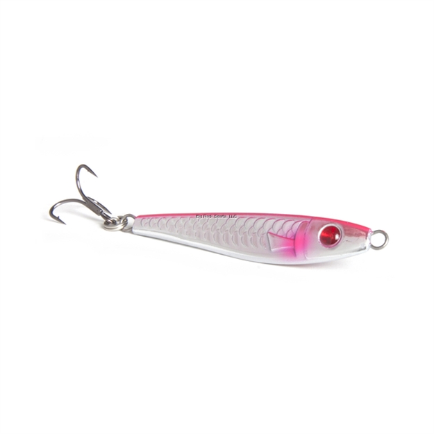 Picture of Clarkspoon Chrome Jig 1 Oz. - Chrome/Pink