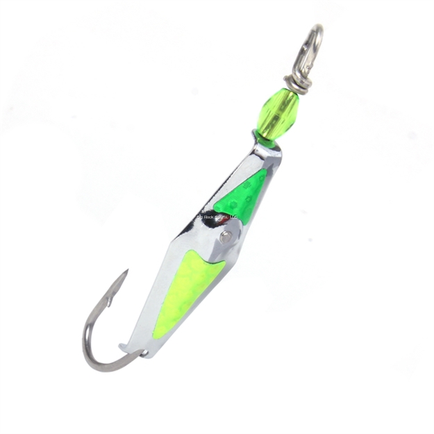 Picture of Clarkspoon Flashspoon,  #00 Silver Clarkspoon W/Chart And Green Flash Tape