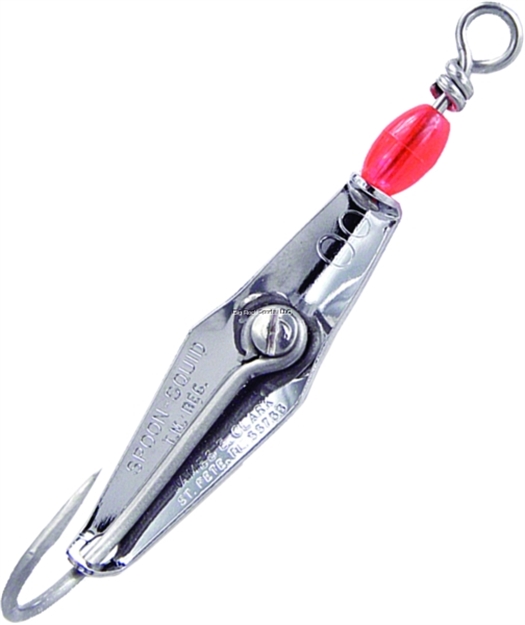 Picture of Clarkspoon Size 00 Chrome Plated Clarkspoon, 2/0 Hook, 2" Blade,