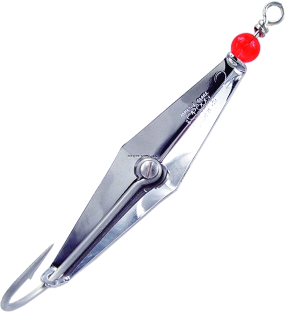 Picture of Clarkspoon Size 2 Chrome Plated Clarkspoon, 6/0 Hook, 3.5" Blade,