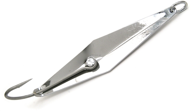 Picture of Clarkspoon Size 5 Spoon Squid, 9/0 Hook, ." Blade - Chrome