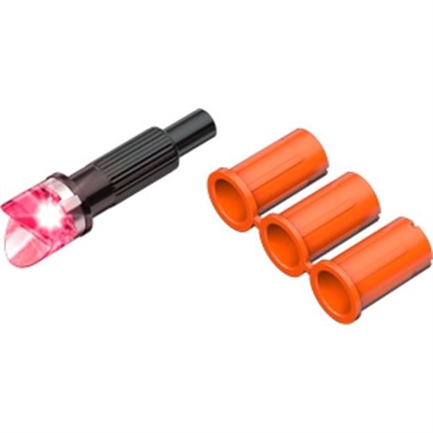 Picture of Clean-Shot Lighted Nock X-Bow Half Moon Red Universal 3Pk