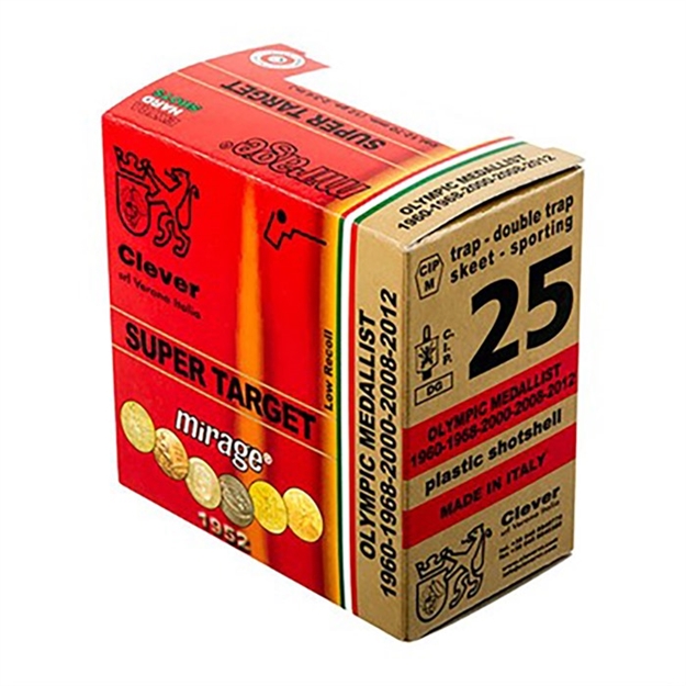 Picture of Mirage Super Target T1 12 Gauge 2-3/4'' #8 Shot Shotgun Ammo T12L8 800199182088