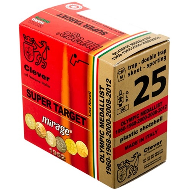 Picture of Mirage Super Target T1 12 Gauge 2-3/4'' #8.5 Shot Shotgun Ammo T12L85 800199182859