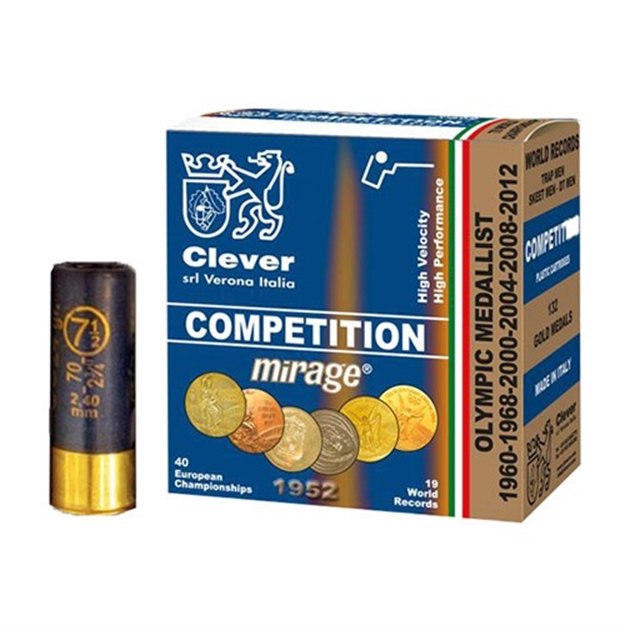 Picture of Clever Mirage T2 Competition 12Ga 2-3/4Dr 1 OZ #8 250/Case