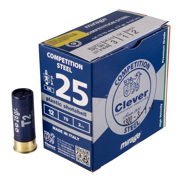 Picture of Clever Mirage T4 Soft Steel Hunting 12Ga 1-1/4Oz #2 1300 Fps