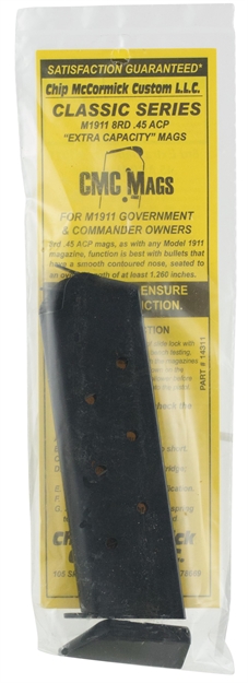 Picture of  Cmc Products 14311 Classic  8Rd 45 Acp Fits 1911 Government Black Stainless Steel 705263143111