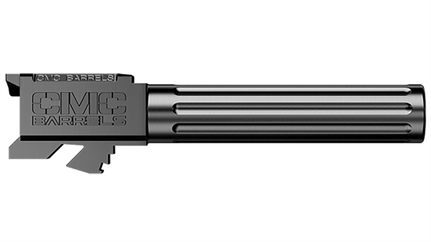 Picture of  Cmc Triggers 75522 Match Precision  4.01" Fits Glock 19 Gen 3-4 Black Dlc Fluted