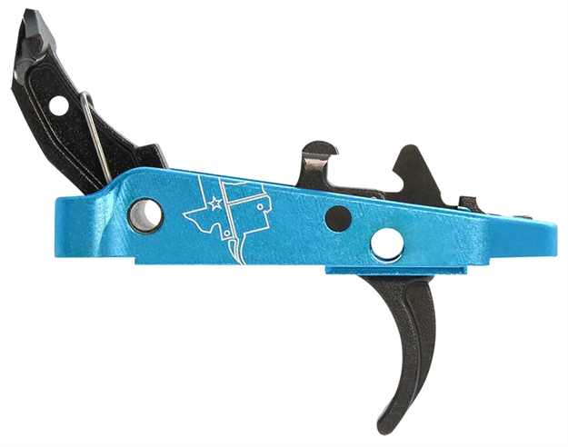 Picture of  Cmc Triggers 47501 Drop-In Trigger Group 2.0 Single-Stage Curve With 3.50 Lbs Draw Weight Black W/ Blue Housing 850040016376