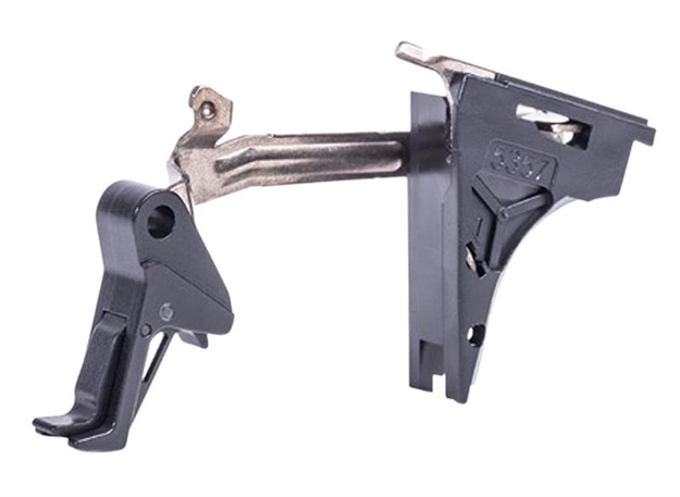 Picture of Cmc Triggers 71701 Drop-In  Black Flat Trigger Compatible W/Glock 17/19/26/34 Gen4 70701 859464006093