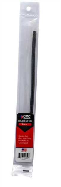 Picture of  Cmc Triggers 81621 Gas Tube  AR Platform Black Nitride 304 Stainless Steel 6.705"
