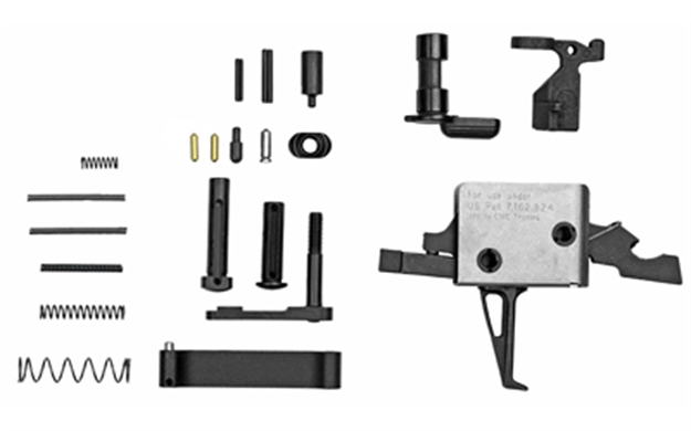 Picture of Cmc Trigger Ar15/Ar10 Lower Receiver Kit - With  Single Stage Trigger, Flat, 3 - 3.5 LB Pull 81503 859464006017