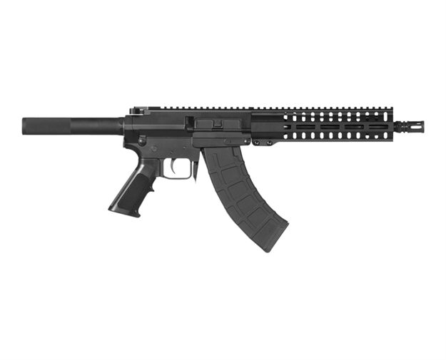Picture of Cmmg  76A29f9 Banshee 100 Mk47 7.62X39mm 10" 30+1 Black Hard Coat Anodized Black A2 Grip  Pistol Tube
